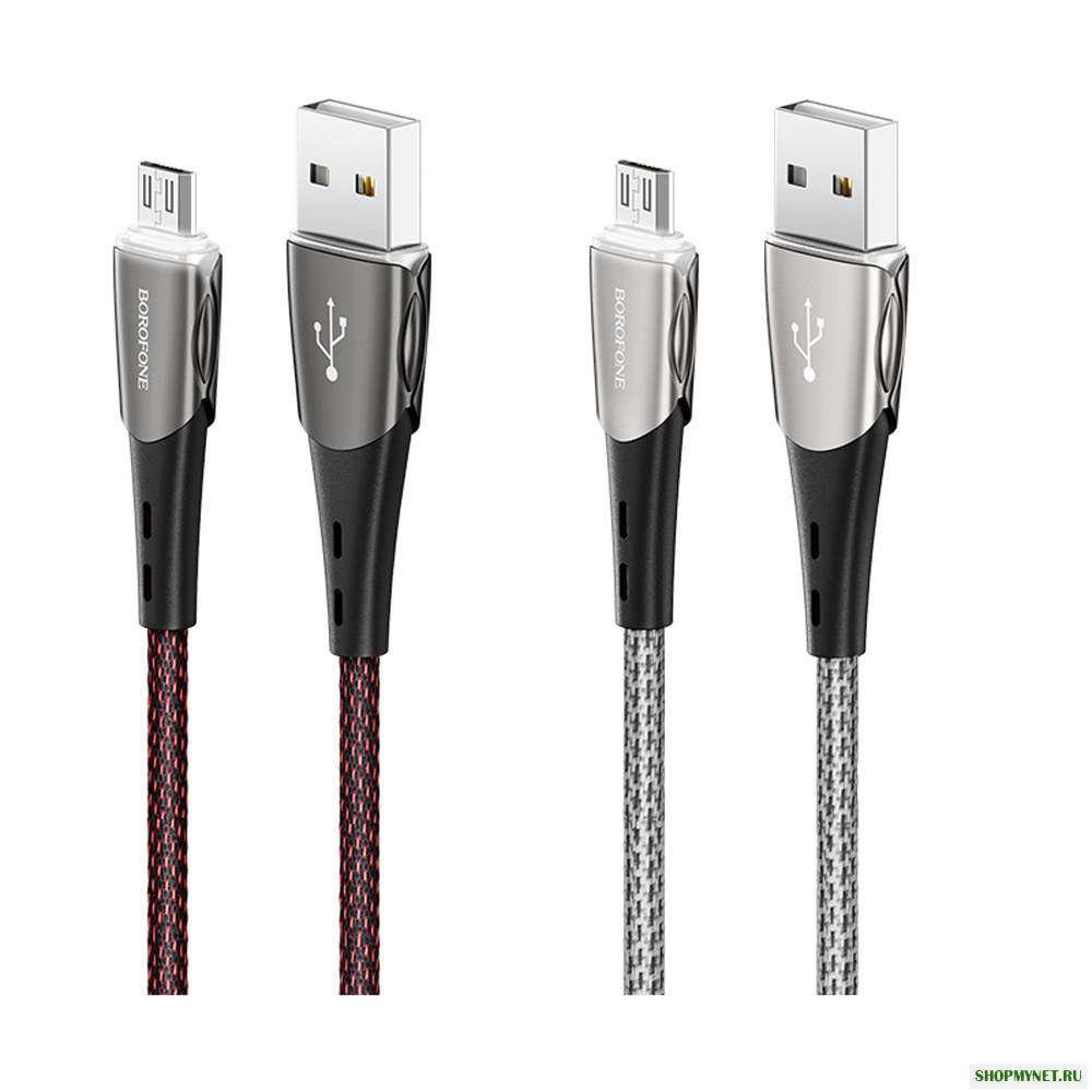 BOROFONE Micro USB кабель для быстрой зарядки данных для Xiaomi Redmi Note 5 Pro OPPO VIVO